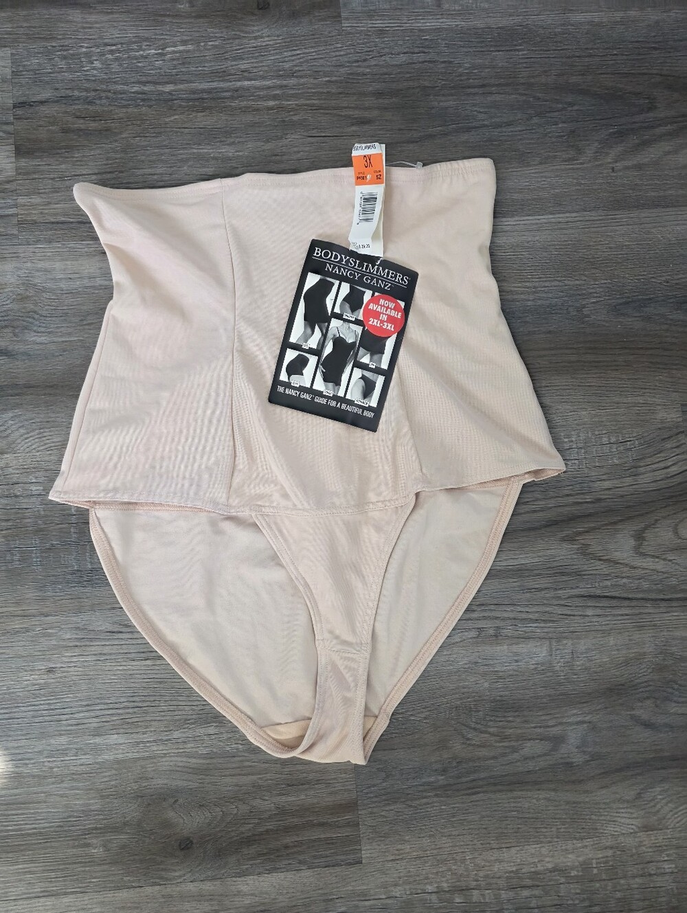 Nancy Ganz High-Waist Bodyslimmers Shaping Brief in Light Nude Size 2XL 3XL